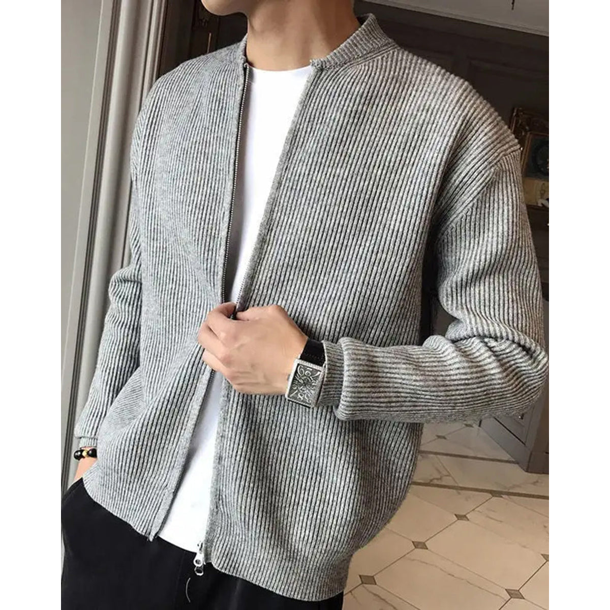 100% Cotton Gilet Elegant Soft Casual Layering Piece 6