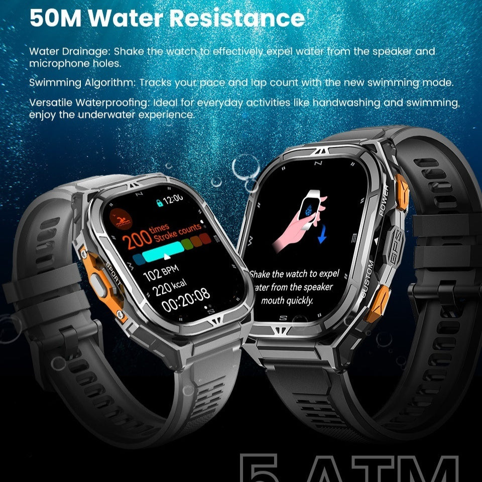 NEXUS V | Durable Smartwatch with Advanced Tracking Features for Active Lifestyles