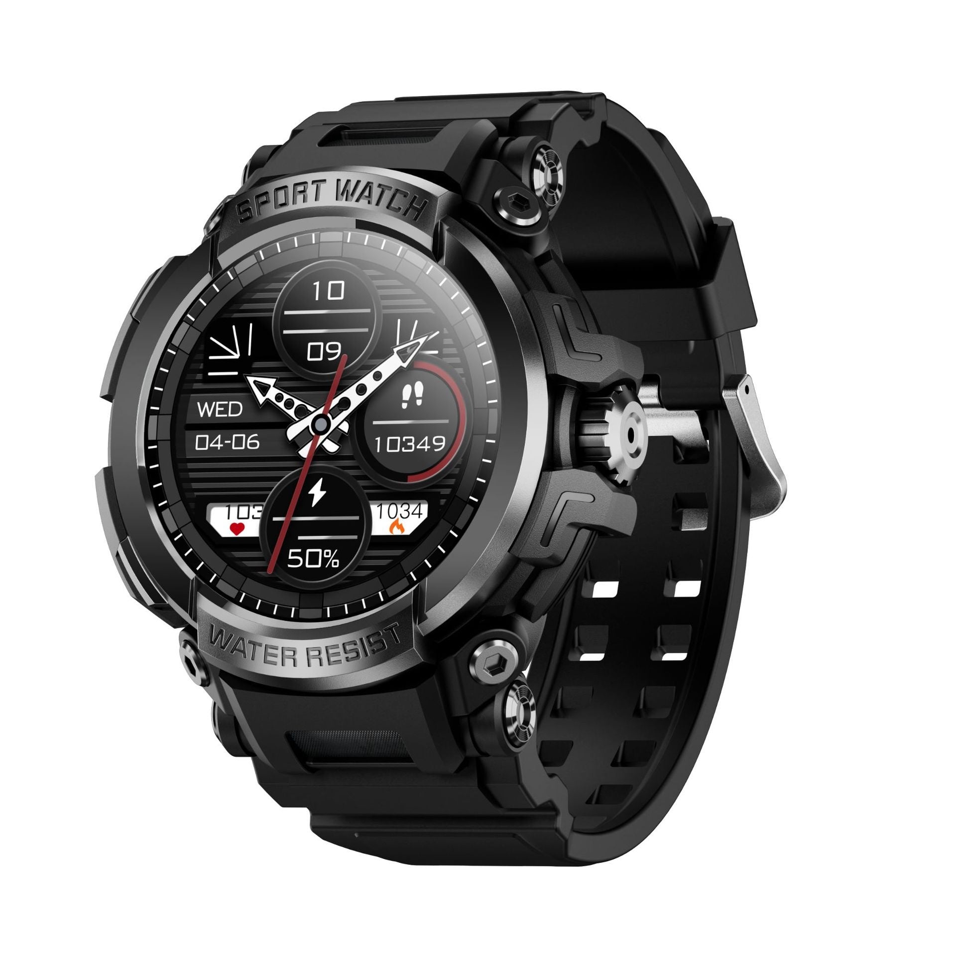 OMNI PRIME | Smart Watch with Rugged Design & Health Monitoring | 15 Sport Modes for Active Lifestyles