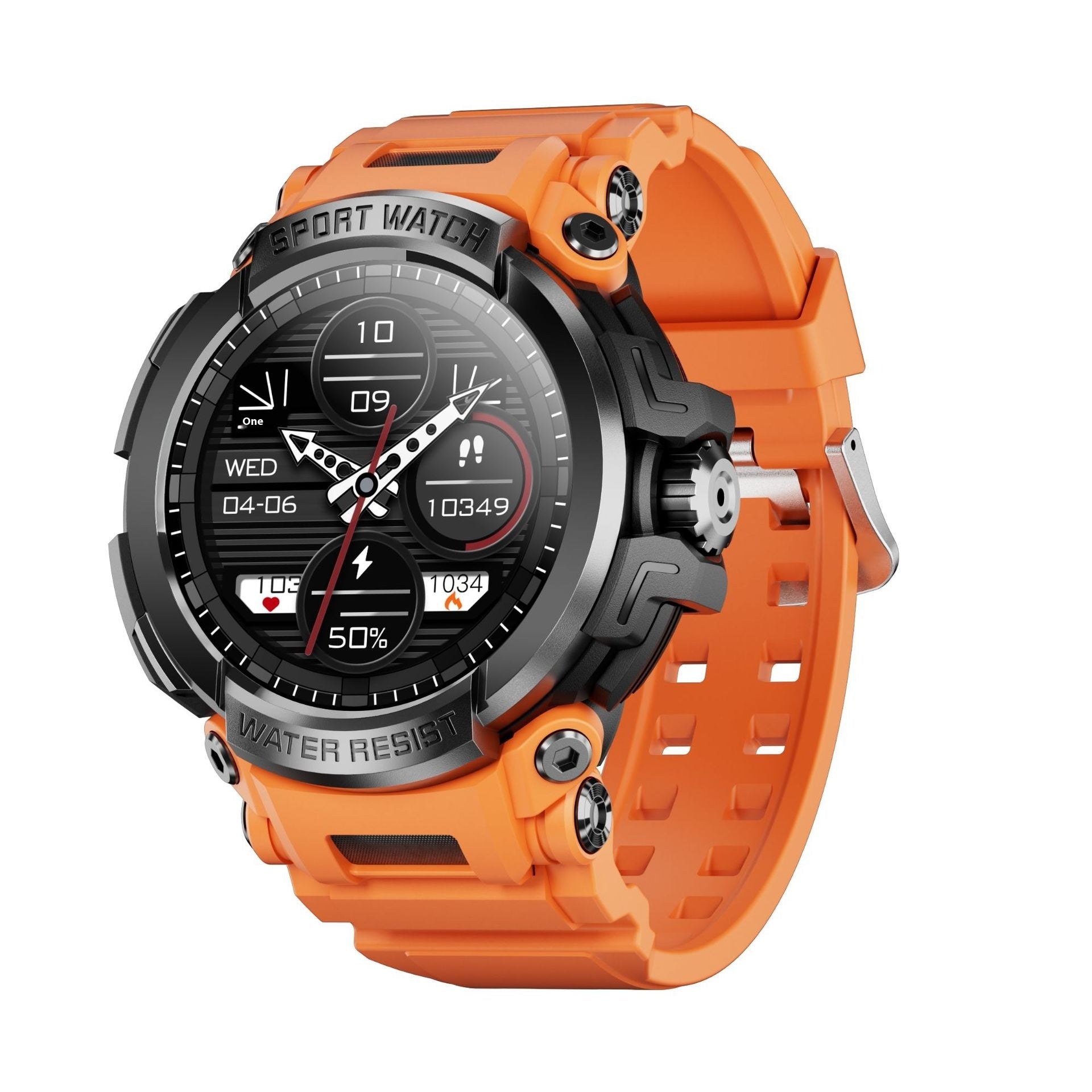 OMNI PRIME | Smart Watch with Rugged Design & Health Monitoring | 15 Sport Modes for Active Lifestyles