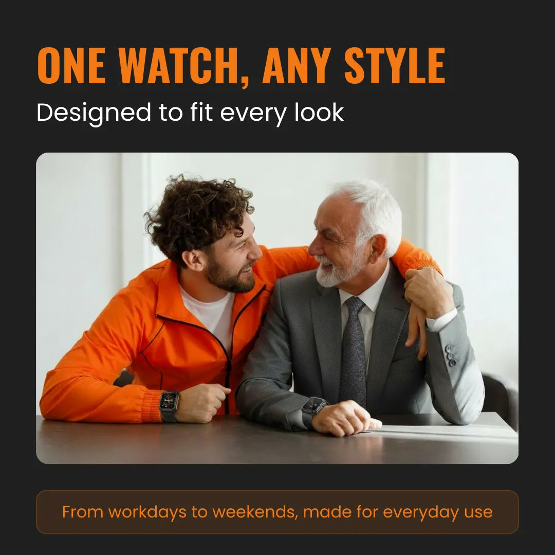 Almighty | Smartwatch with Heart Rate Monitor & Smart Notifications | Sleek Design for Daily Connectivity 4