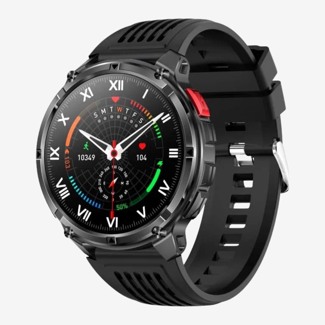 Apex Pro | Tactical Smartwatch with 20-Day Battery Life | Rugged Design for Outdoor Adventures 3