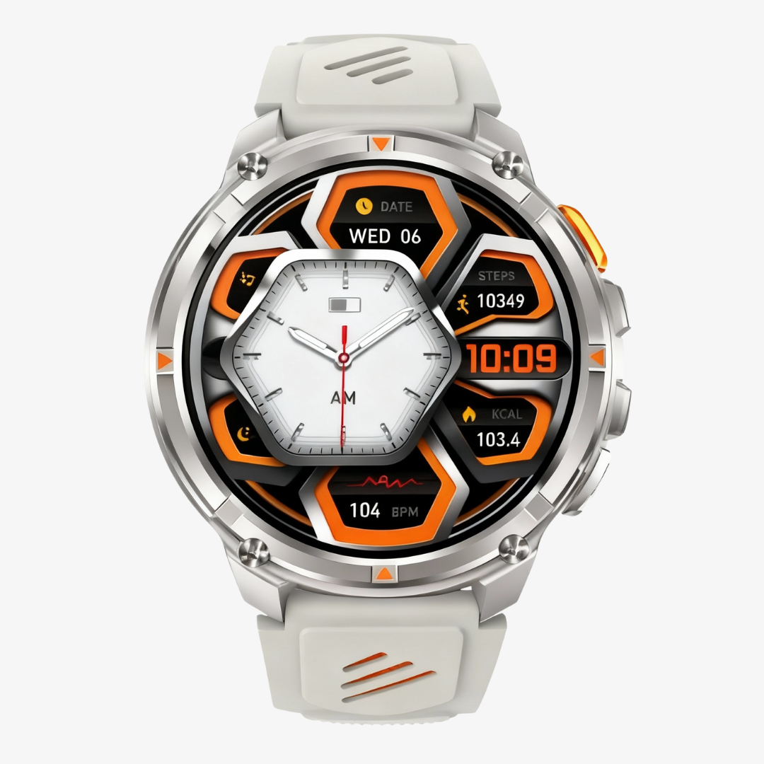 Apex Pro | Tactical Smartwatch with 20-Day Battery Life | Rugged Design for Outdoor Adventures 4
