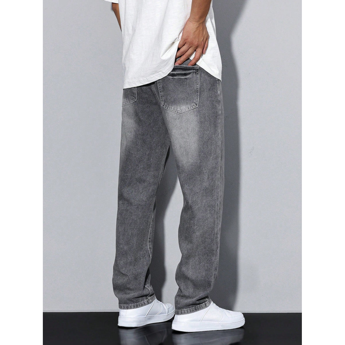 Baggy Jeans Men Relaxed Fit Denim Casual Urban Style 8