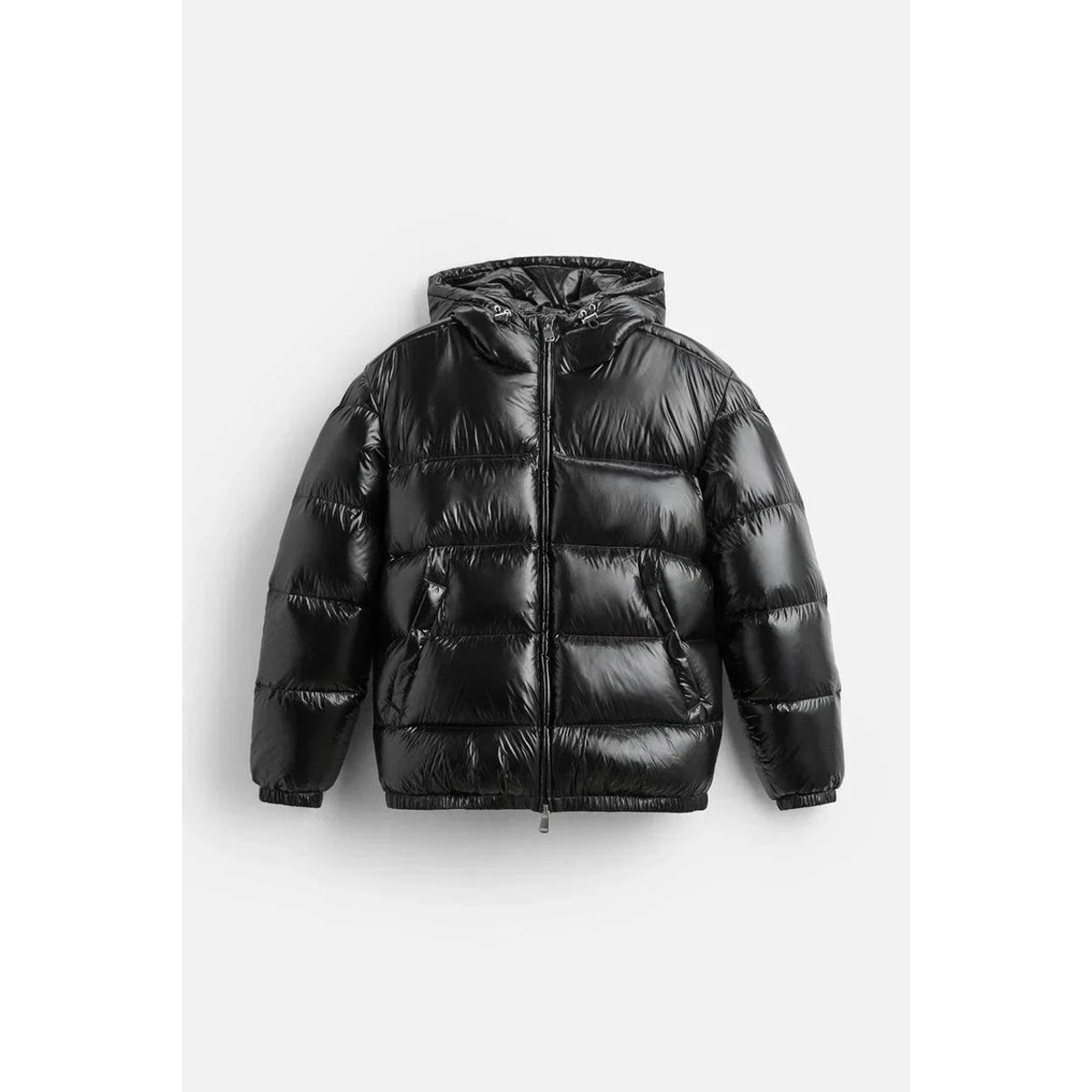 Black Puffer Jacket Women Elegant Winter Essential Stylish Comfort 0