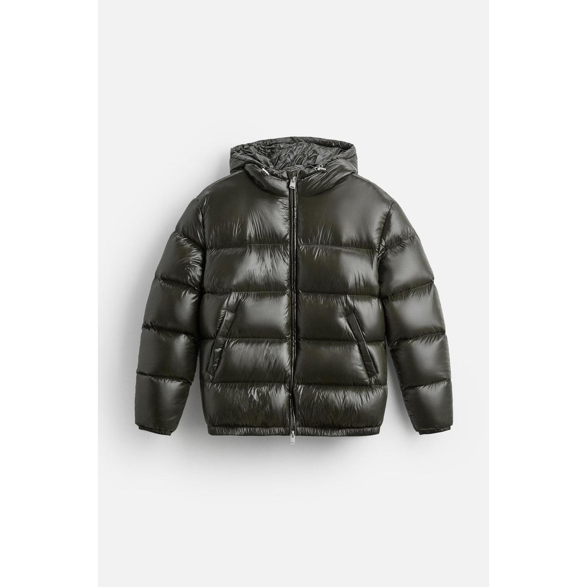 Black Puffer Jacket Women Elegant Winter Essential Stylish Comfort 1