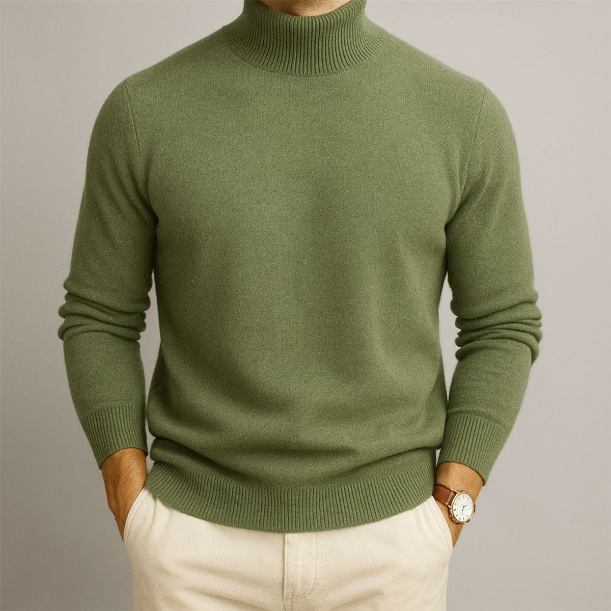 Cashmere Turtleneck Sweater Women Luxuriously Soft Tailored Fit 1