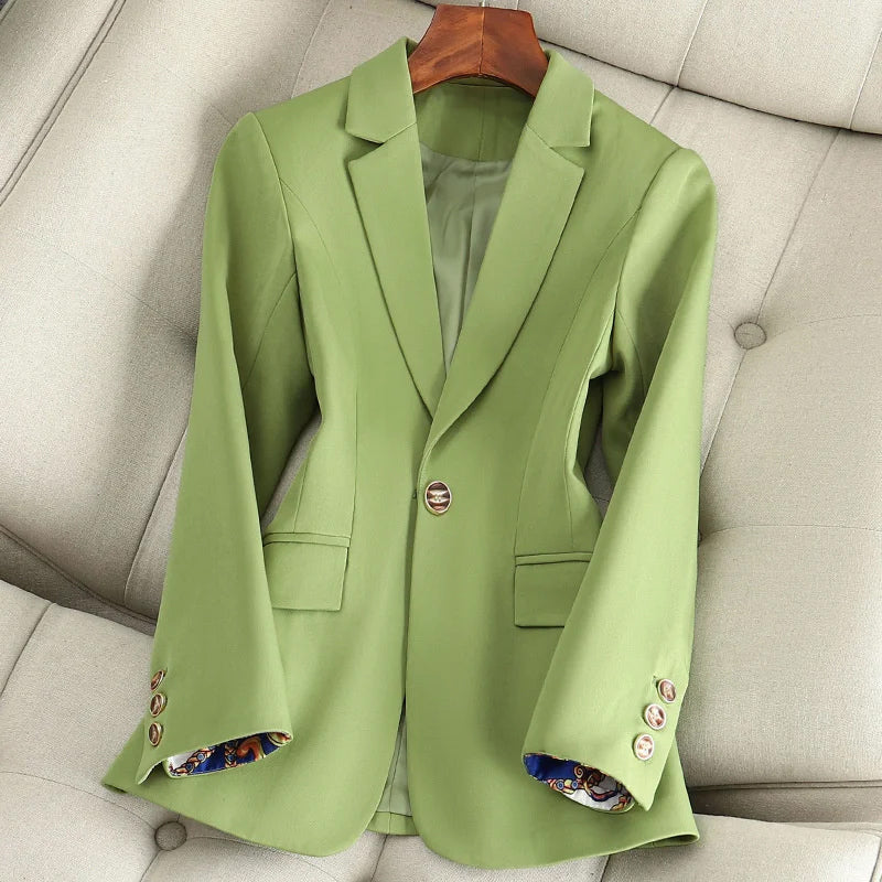 Classic Blazer Lightweight Cotton Blend Versatile Style for Every Occasion 0