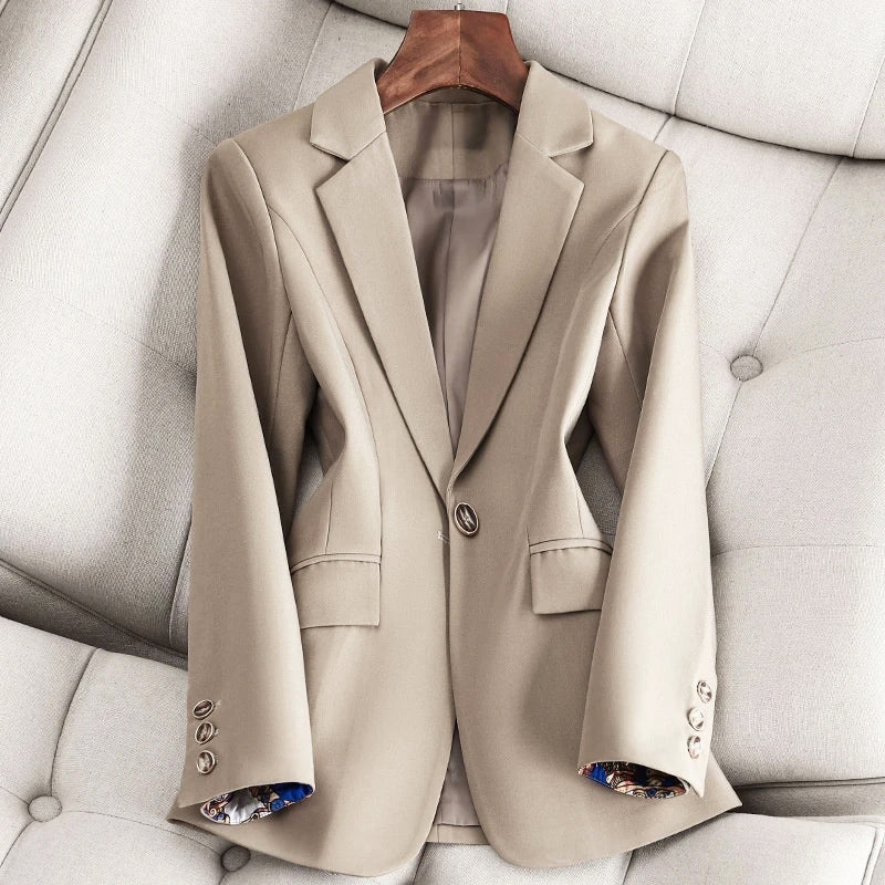Classic Blazer Lightweight Cotton Blend Versatile Style for Every Occasion 3