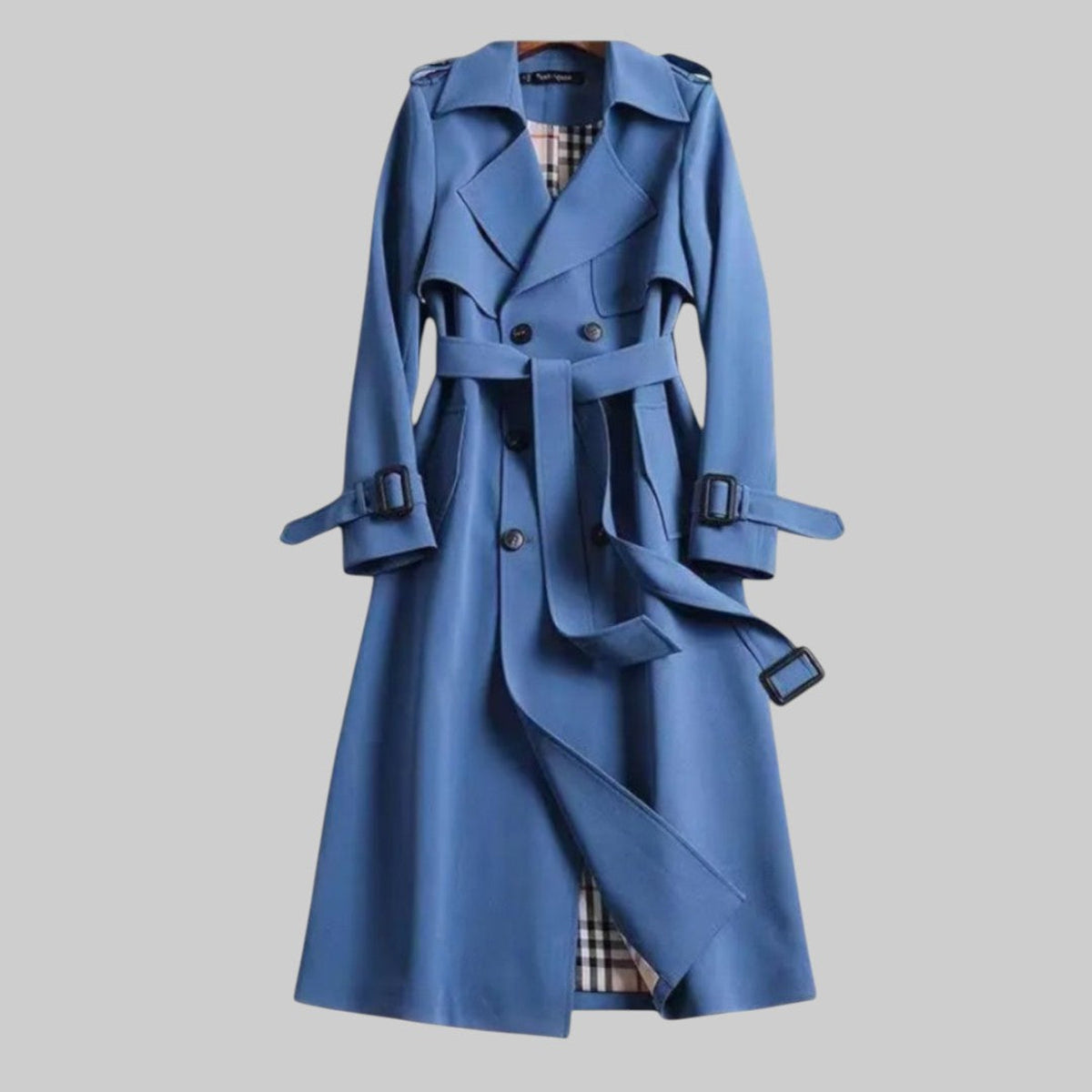 Classic Trench Coat Women Timeless Design Elegant Everyday Wear 2