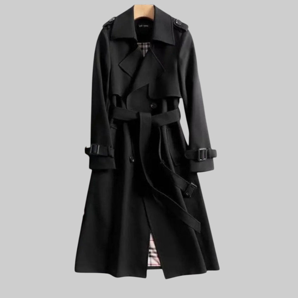 Classic Trench Coat Women Timeless Design Elegant Everyday Wear 3