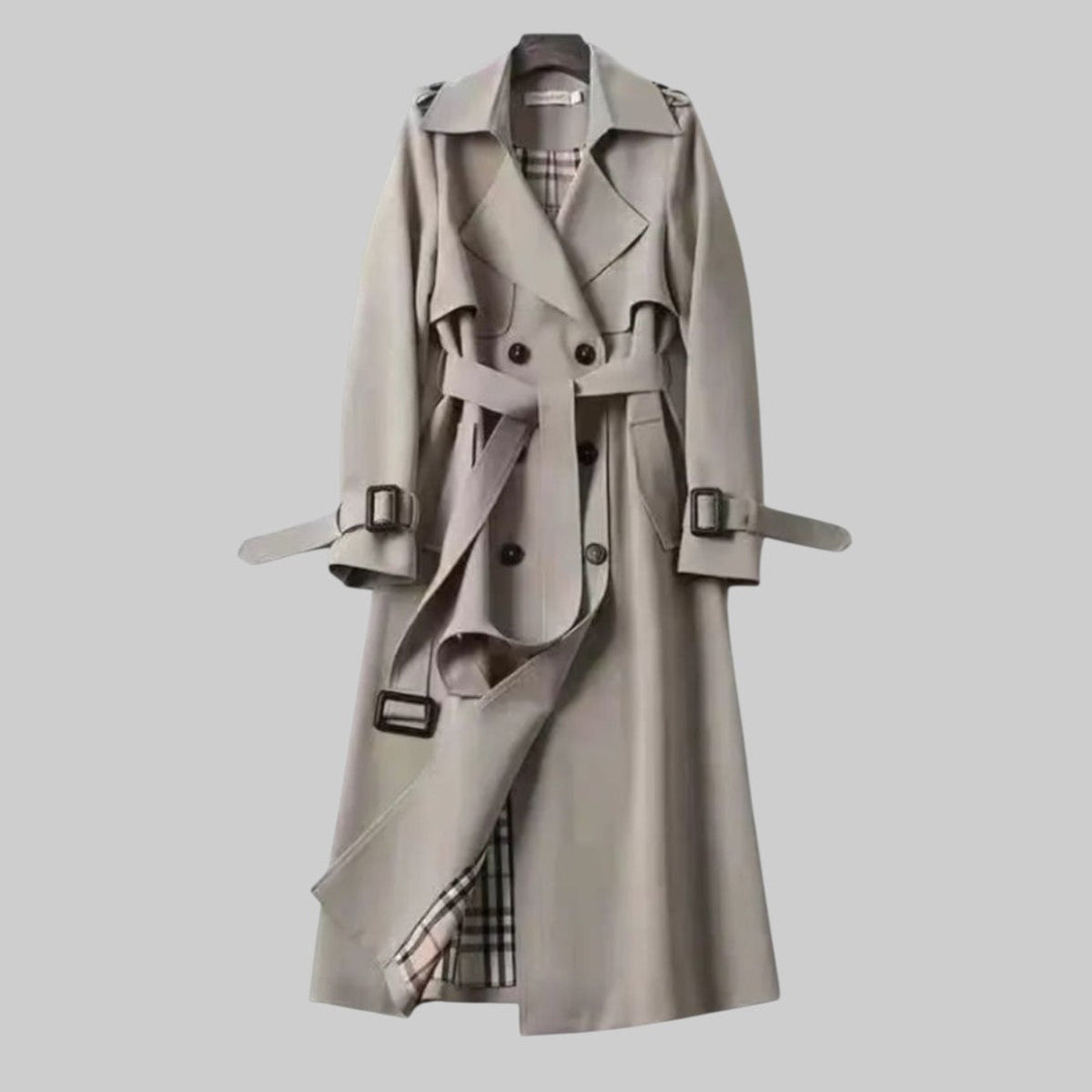 Classic Trench Coat Women Timeless Design Elegant Everyday Wear 4