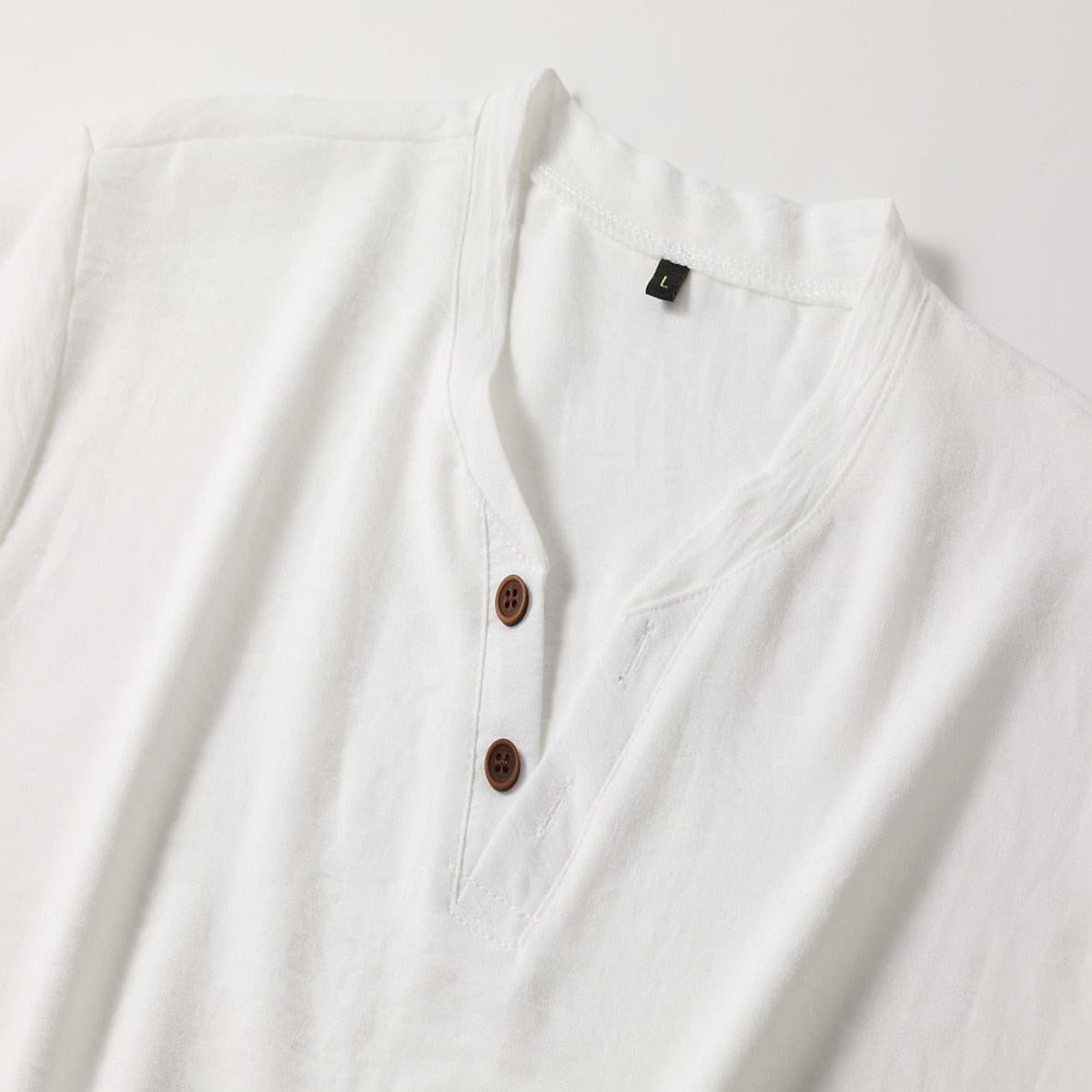 Classic V-Neck Shirt Men Timeless Style Slim Fit Casual Comfort 1