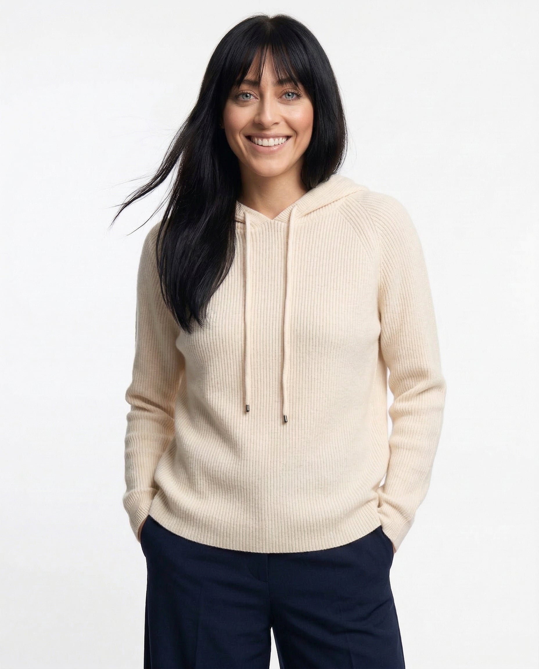 Classic Women's Hoodie Cashmere Blend Relaxed Fit Stylish Sweatshirt 1