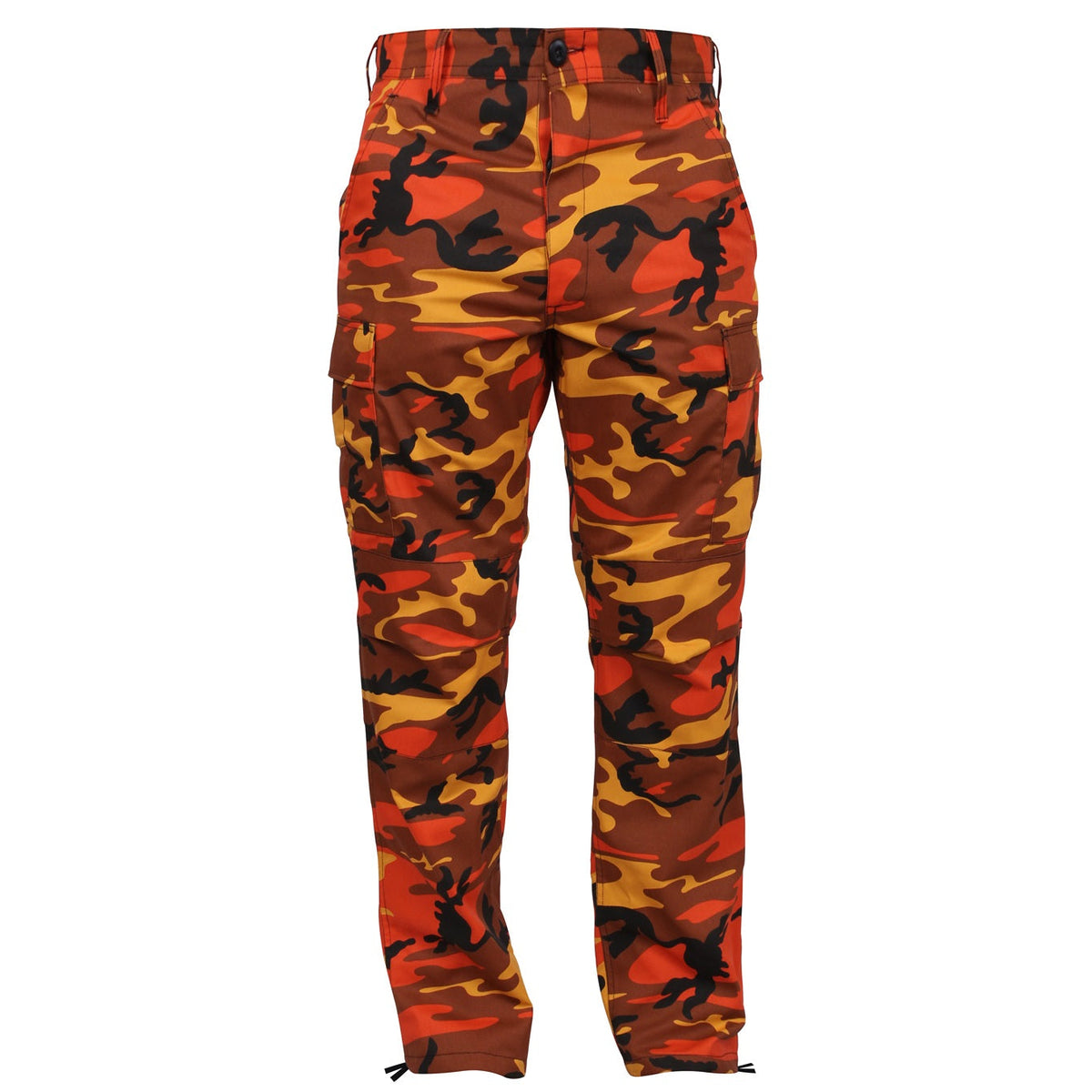 Color Camo Tactical BDU Pants Military Style Adjustable Fit Durable Comfort 1