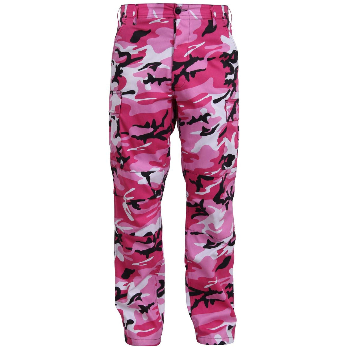 Color Camo Tactical BDU Pants Military Style Adjustable Fit Durable Comfort 10