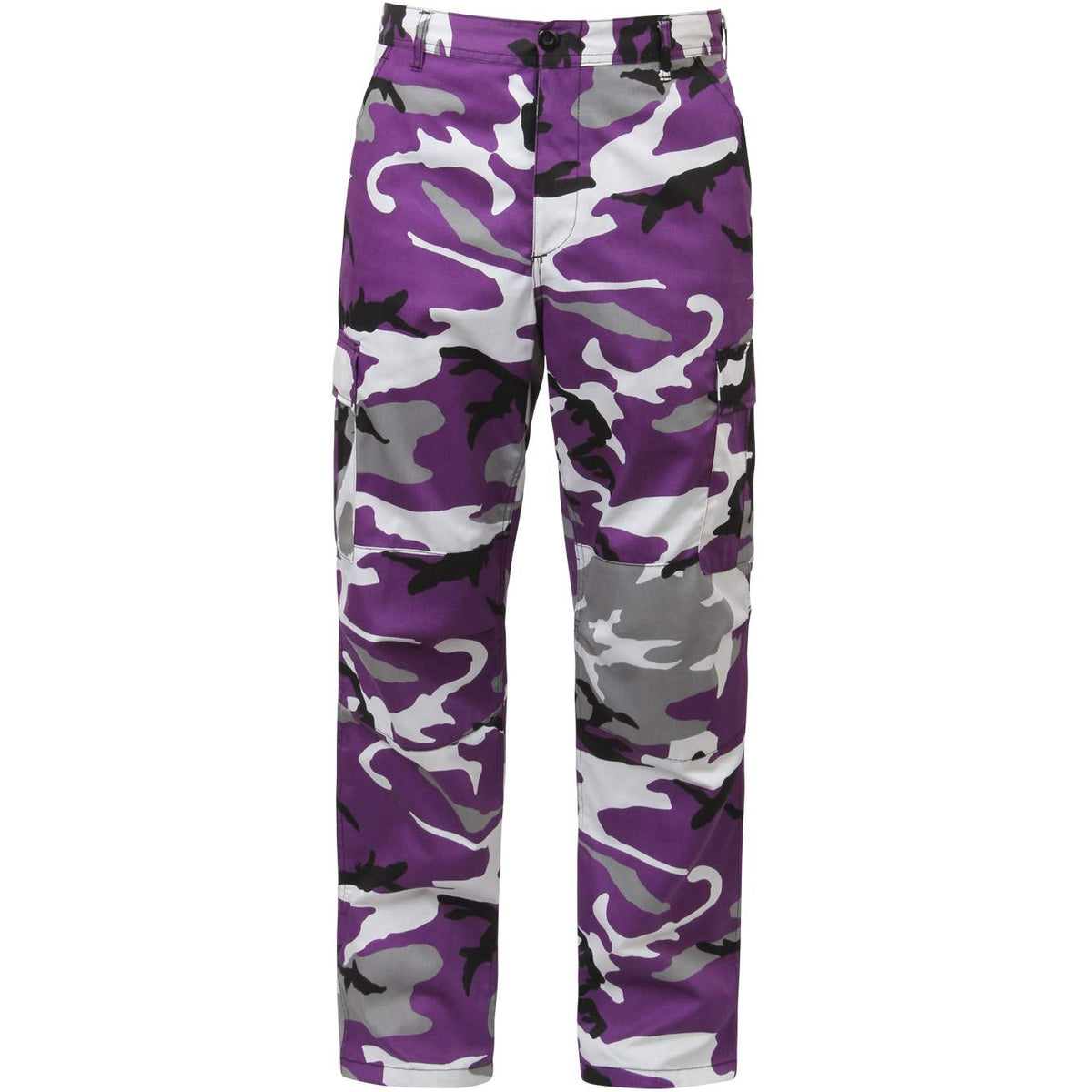 Color Camo Tactical BDU Pants Military Style Adjustable Fit Durable Comfort 12