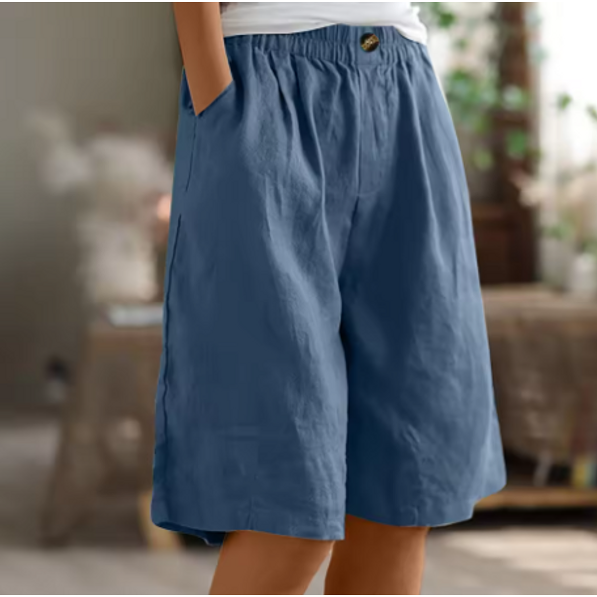 Comfort Shorts Women Relaxed Fit Breathable Casual Summer Style 3