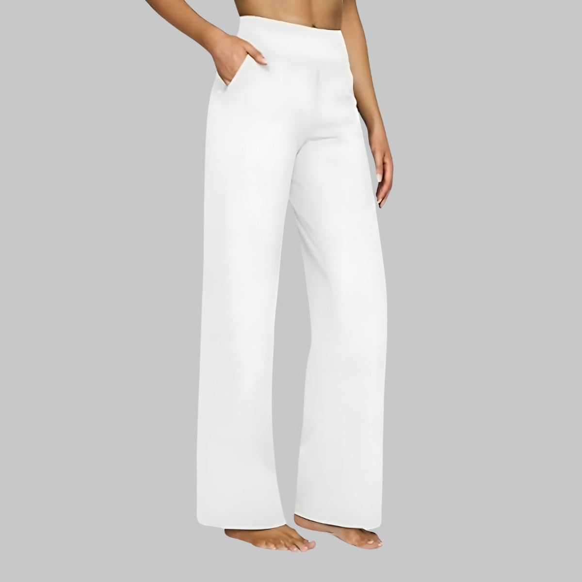 Comfortable Stretch Pants Women Versatile Everyday Trousers Casual Chic 7