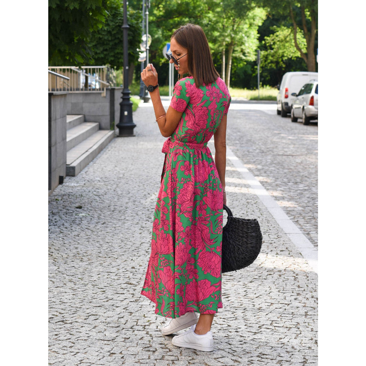 Comfortable Summer Dress Women Casual Chic Maxi Style 0