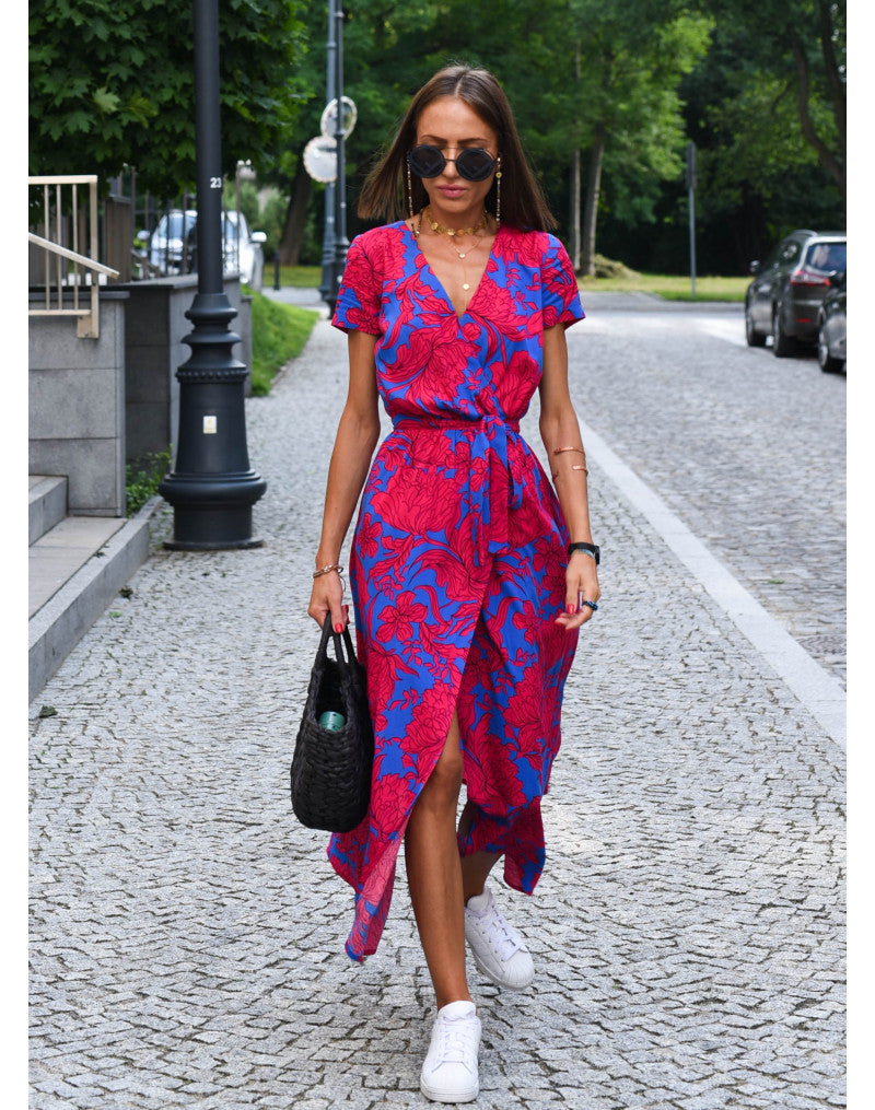 Comfortable Summer Dress Women Casual Chic Maxi Style 2