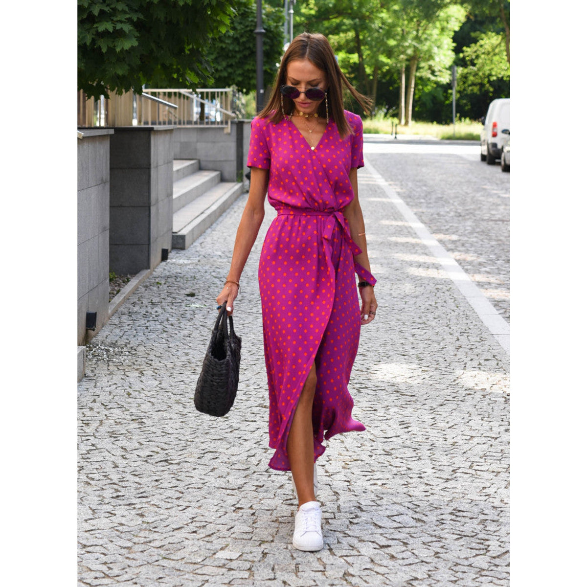 Comfortable Summer Dress Women Casual Chic Maxi Style 7