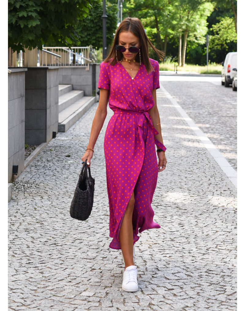 Comfortable Summer Dress Women Casual Chic Maxi Style 7