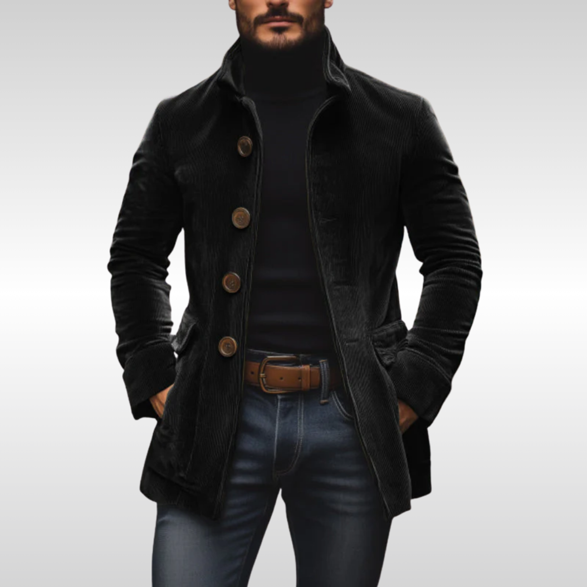 Corduroy Jacket Classic Style Modern Tailoring Effortless Fit 1