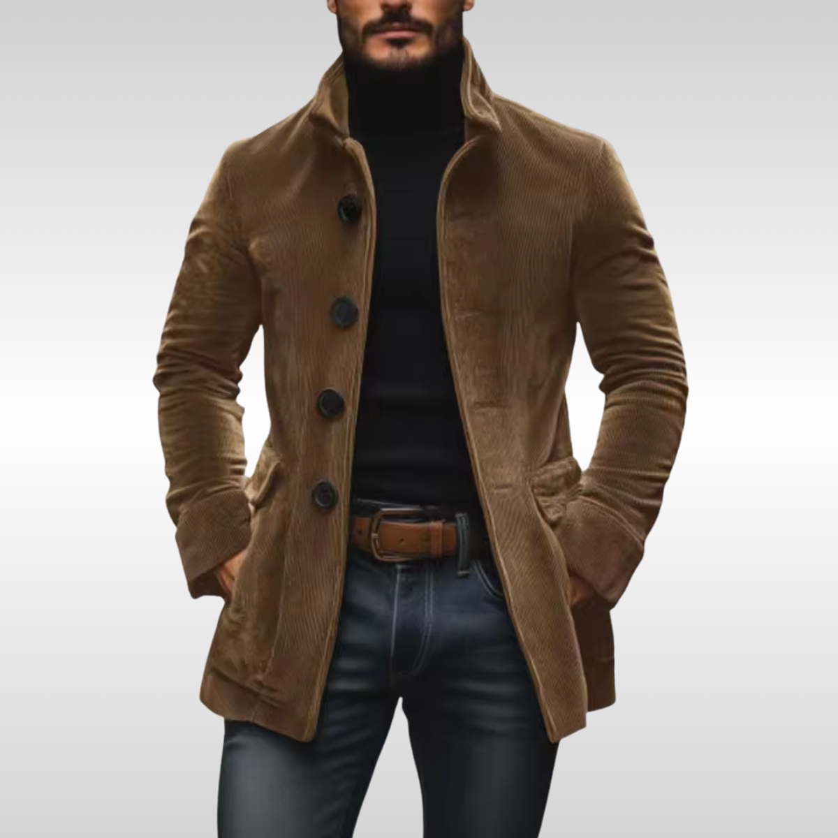 Corduroy Jacket Classic Style Modern Tailoring Effortless Fit 2