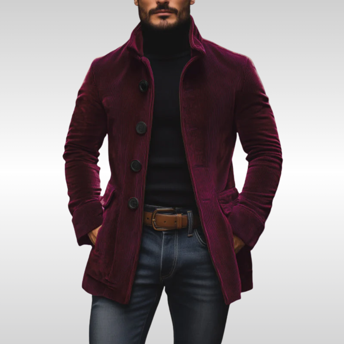 Corduroy Jacket Classic Style Modern Tailoring Effortless Fit 3