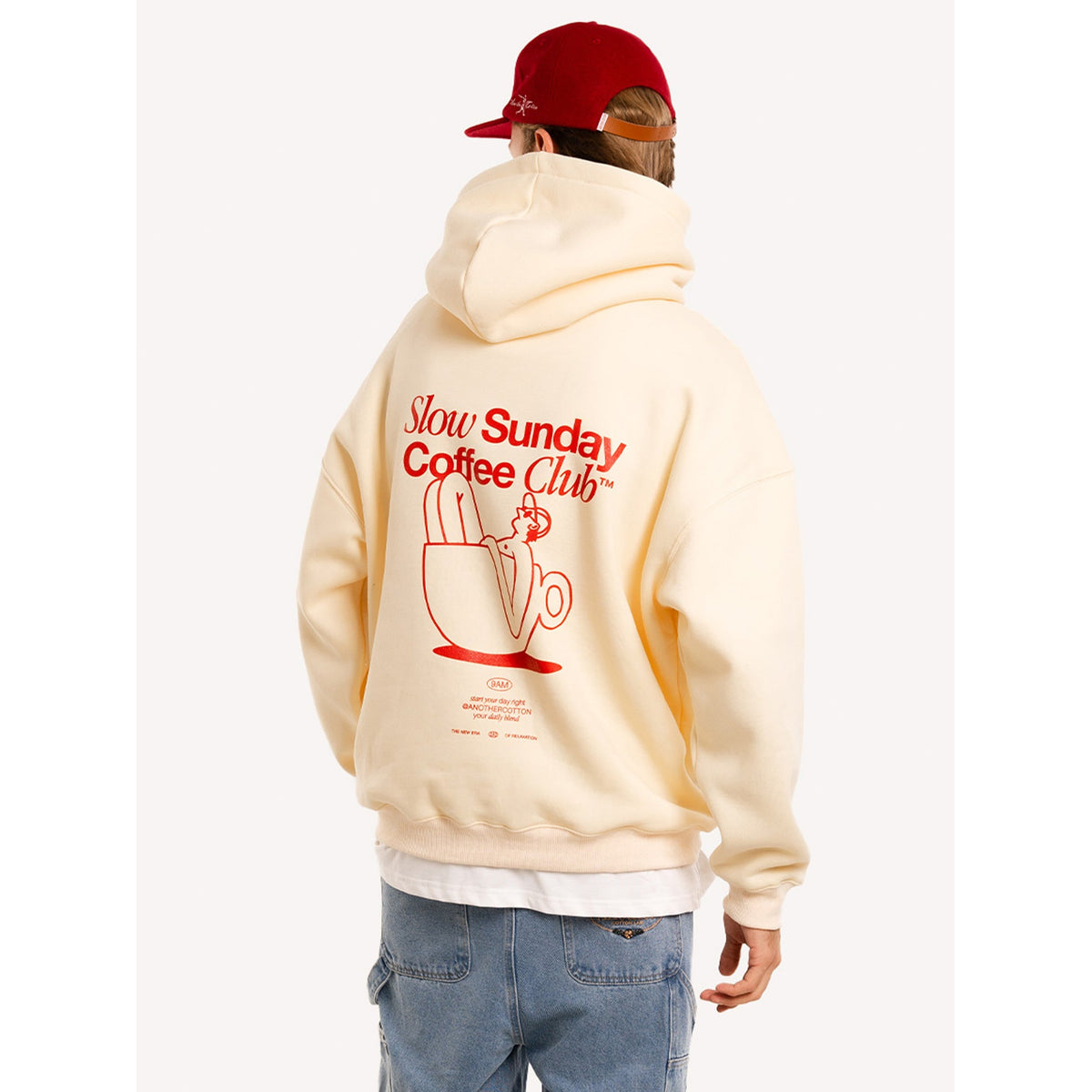 Cozy Oversized Hoodie for Women - Soft Cotton, Minimalist Streetwear, Black/Grey 1