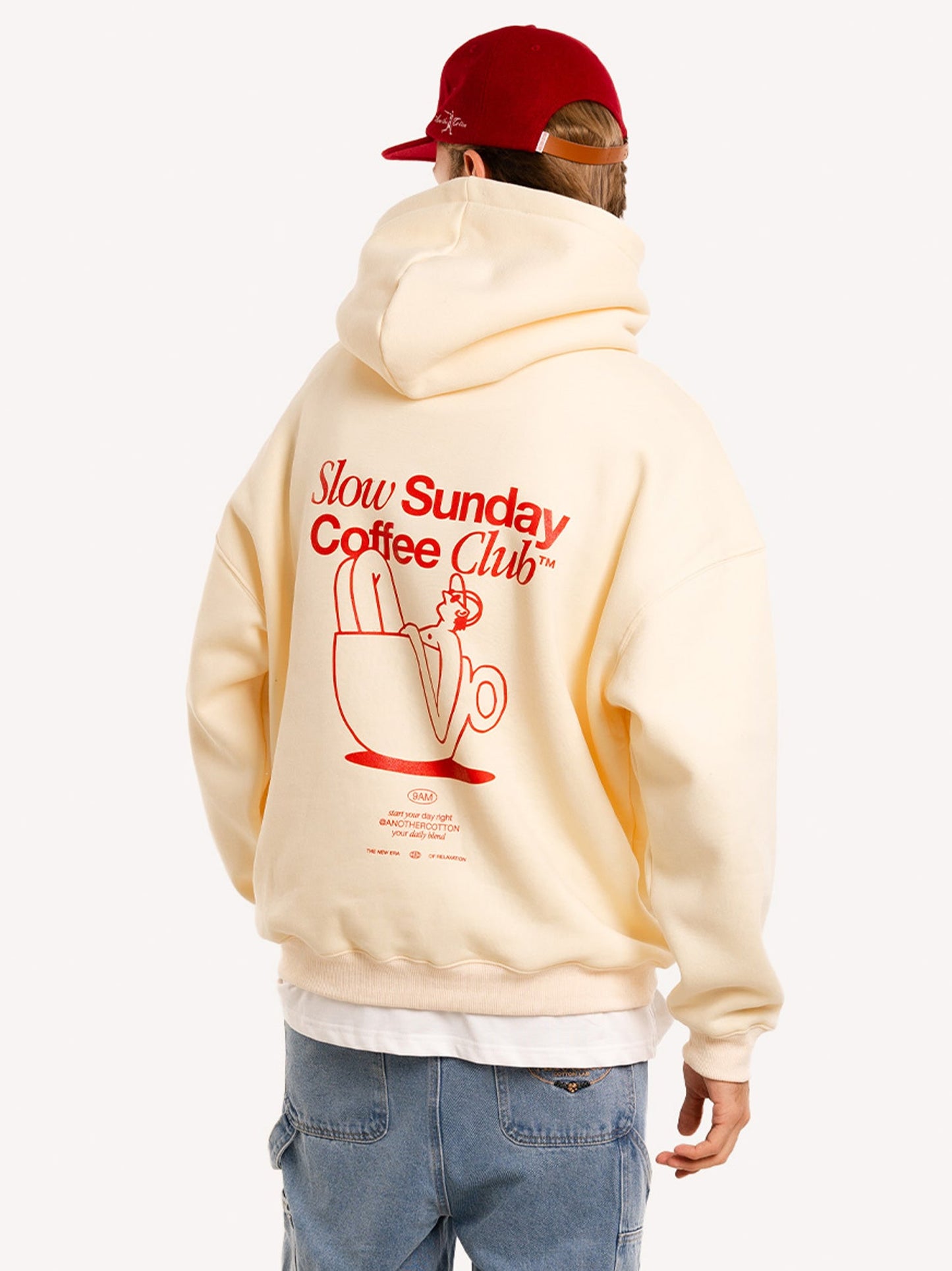 Cozy Oversized Hoodie for Women - Soft Cotton, Minimalist Streetwear, Black/Grey 1