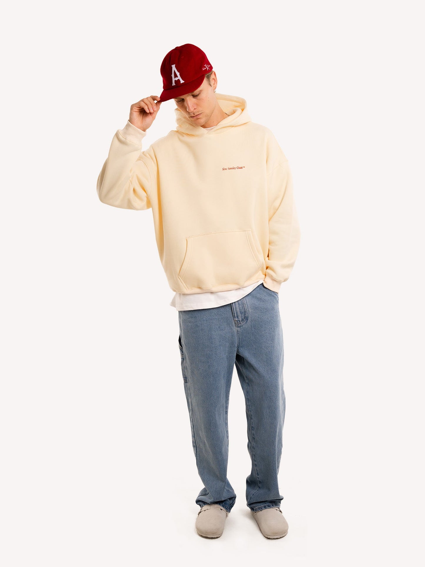 Cozy Oversized Hoodie for Women - Soft Cotton, Minimalist Streetwear, Black/Grey 3