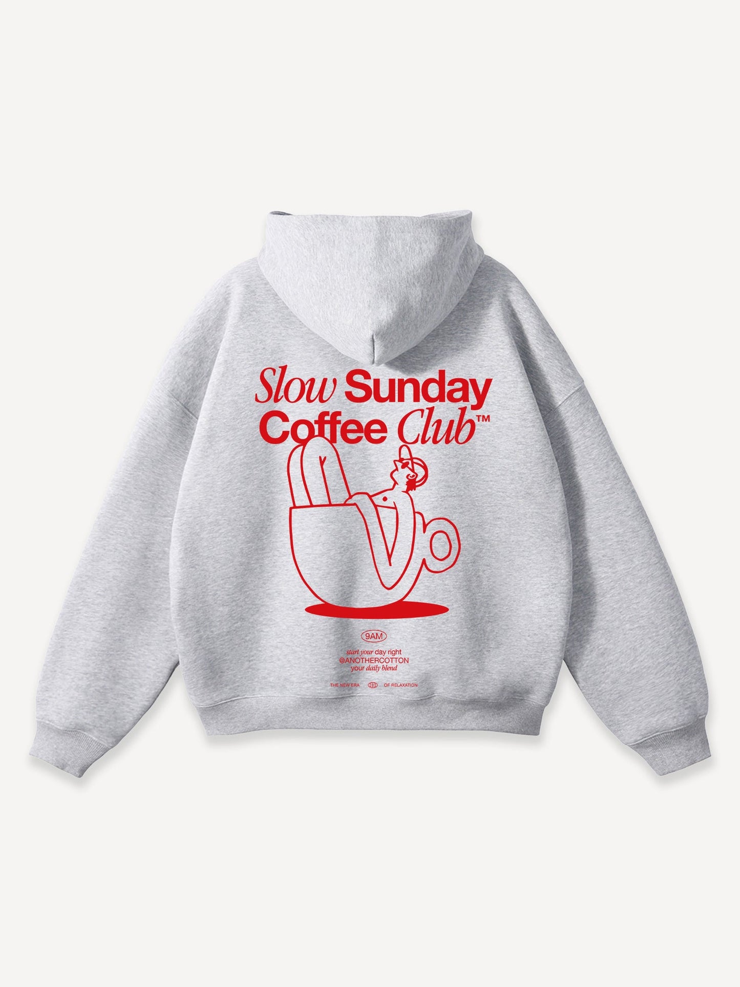 Cozy Oversized Hoodie for Women - Soft Cotton, Minimalist Streetwear, Black/Grey 9