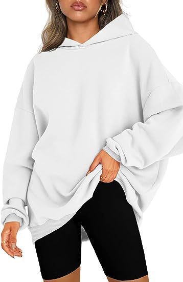 Cozy Women's Oversized Hoodie - Soft Heavyweight Cotton, Relaxed Fit, Minimalist Streetwear 17