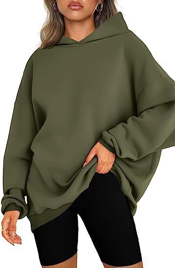 Cozy Women's Oversized Hoodie - Soft Heavyweight Cotton, Relaxed Fit, Minimalist Streetwear 18