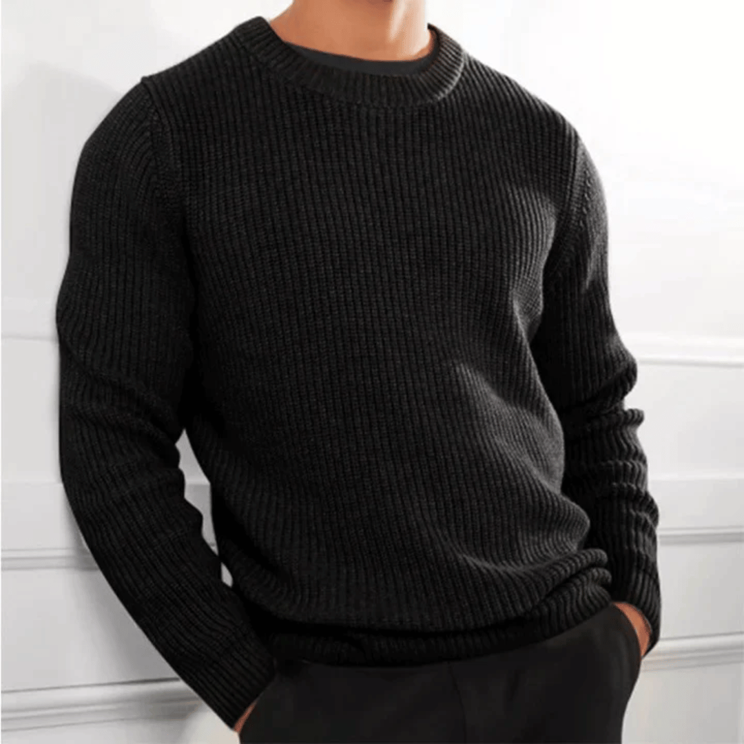 Crew Neck Sweater Elegant Design Cozy Comfort Versatile Style for Men and Women 2