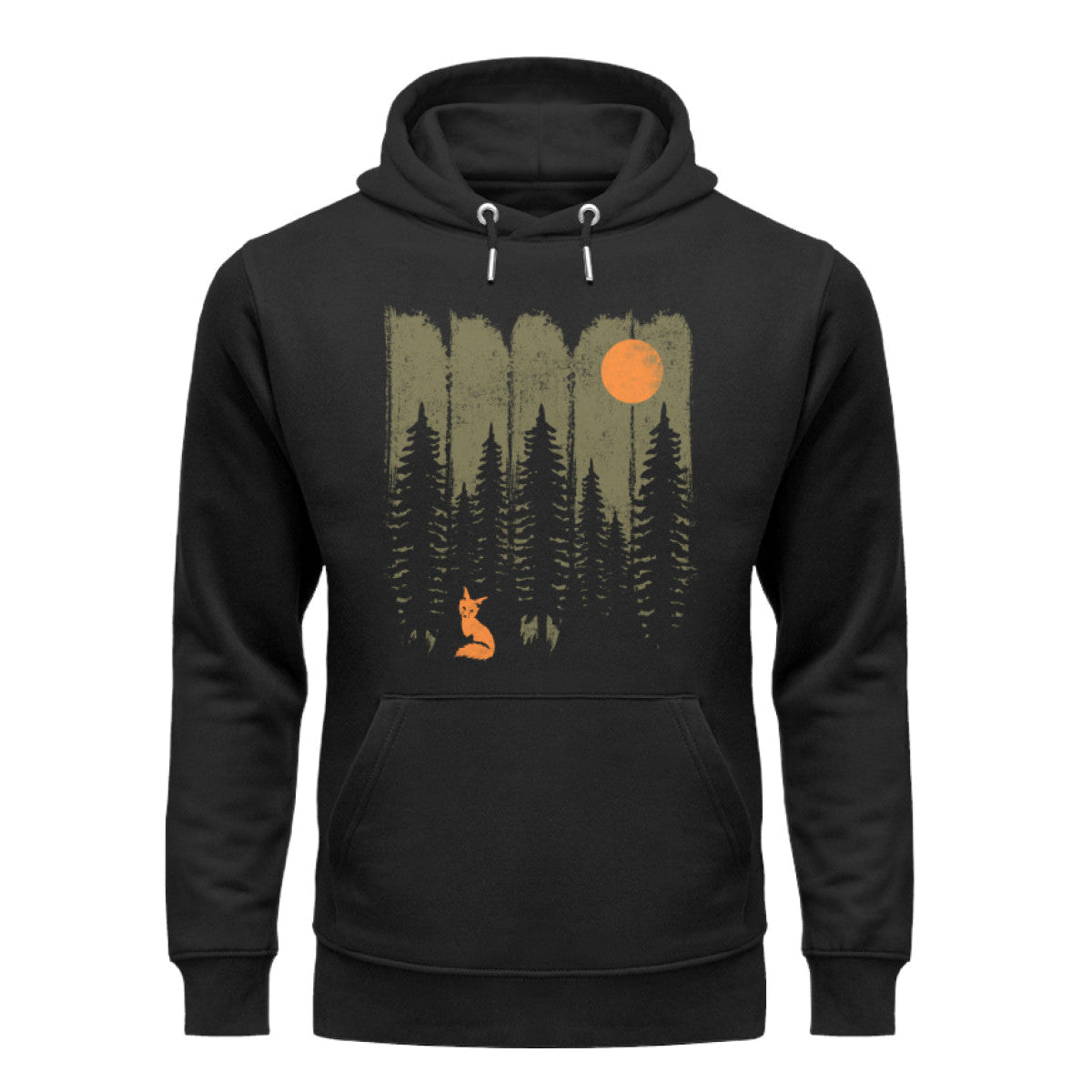 Eco-Friendly Unisex Oversized Hoodie - Soft Cotton, Relaxed Fit, Minimalist Streetwear in Black or Grey 0