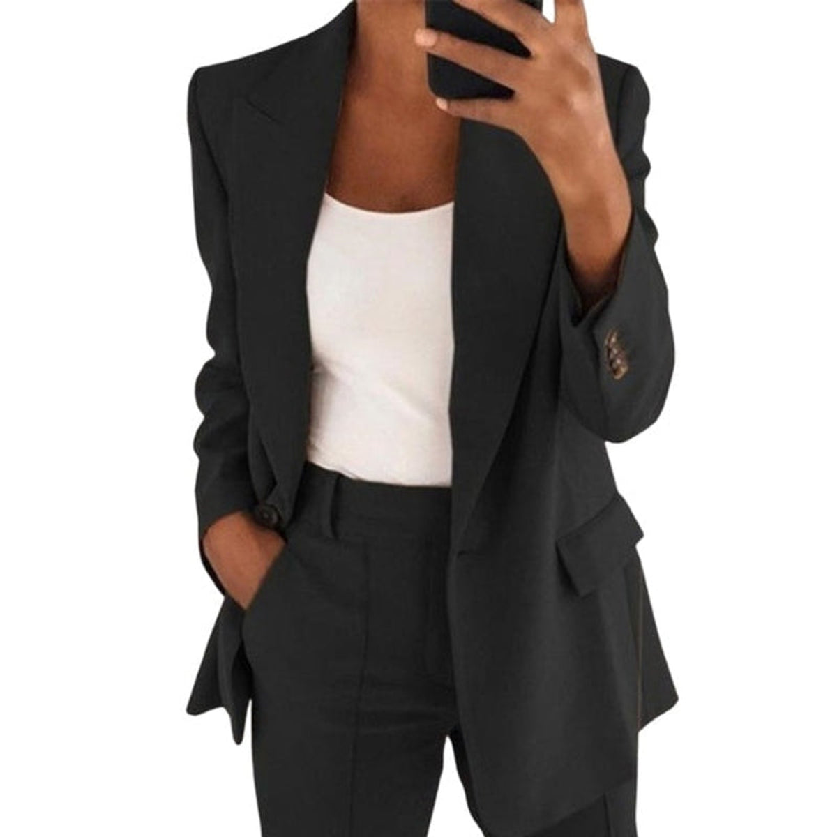 Elegant Blazer Set for Women Timeless Design Professional and Casual Wear 2