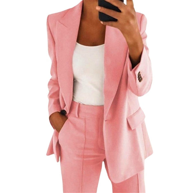 Elegant Blazer Set for Women Timeless Design Professional and Casual Wear 3