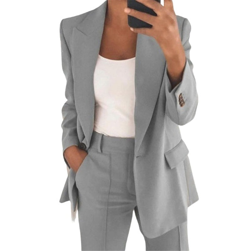Elegant Blazer Set for Women Timeless Design Professional and Casual Wear 5