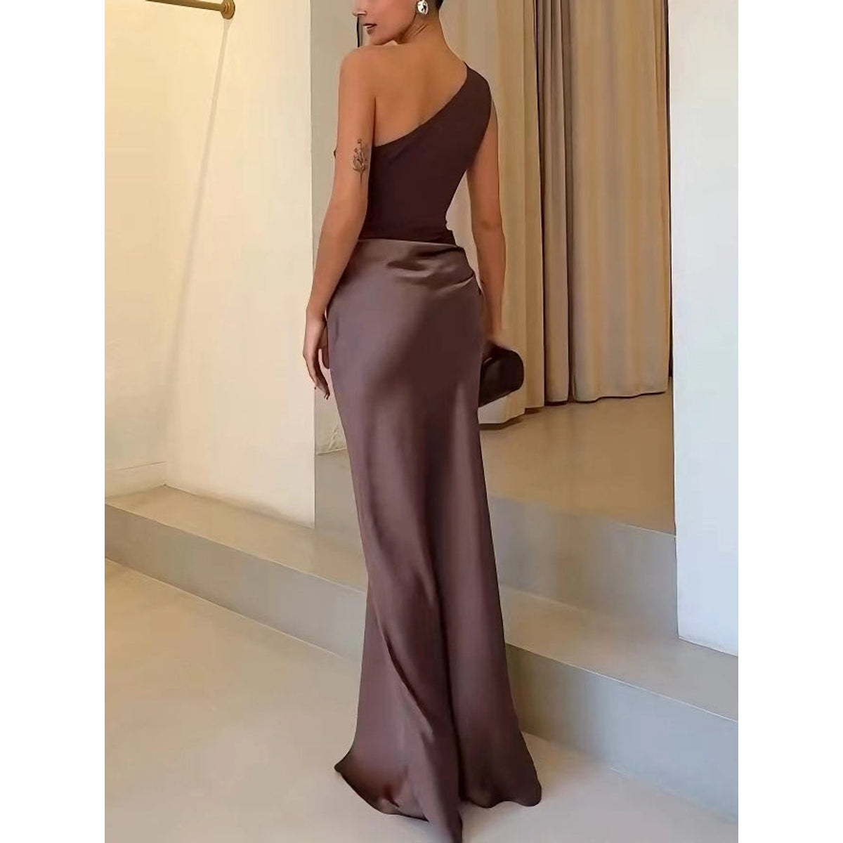 Elegant Maxi Dress Women's Flattering Summer Silhouette for Special Events 5