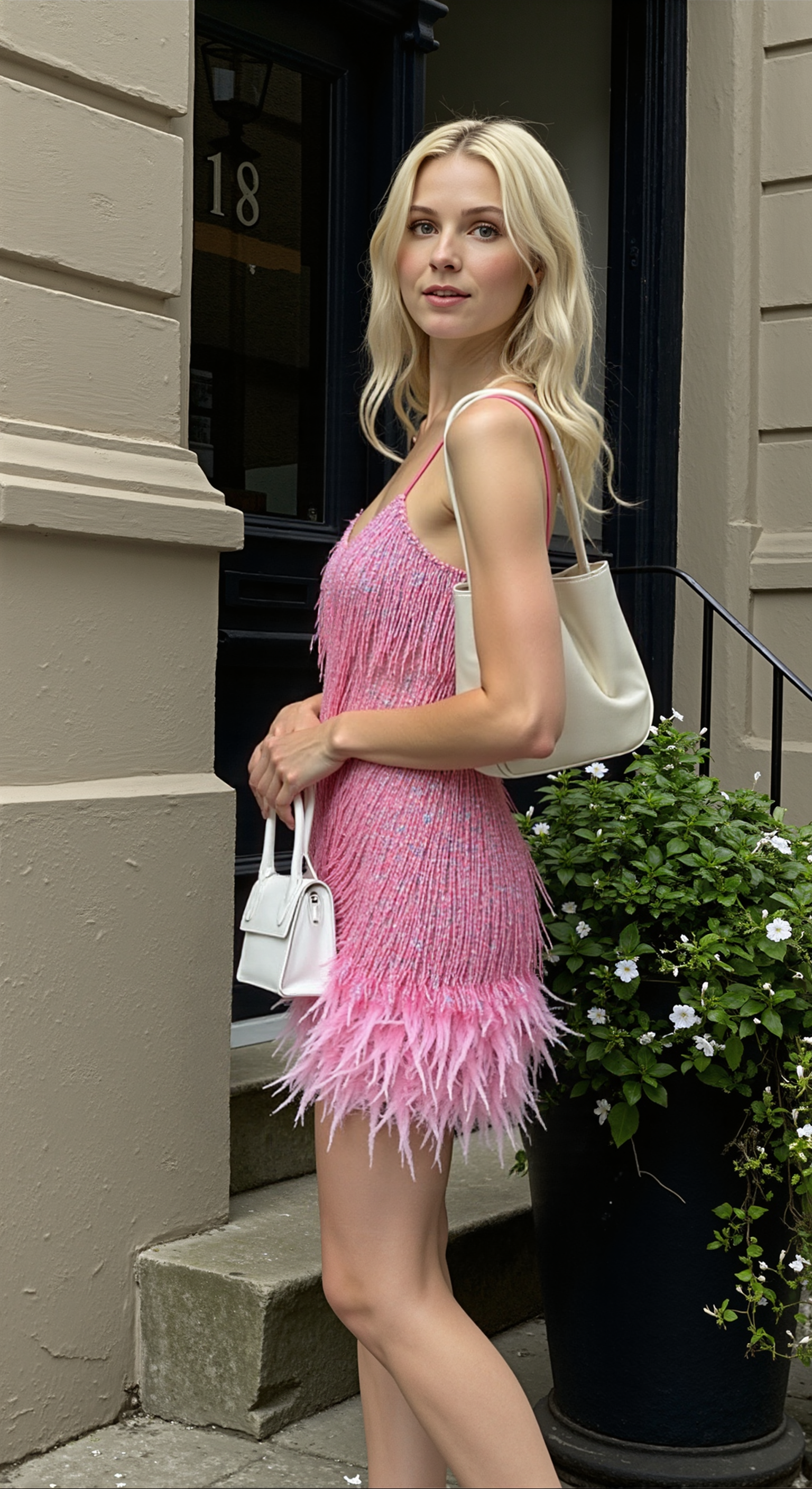 Elegant White Cocktail Dress Women Spaghetti Straps Glamorous Sequins Party Dress 1