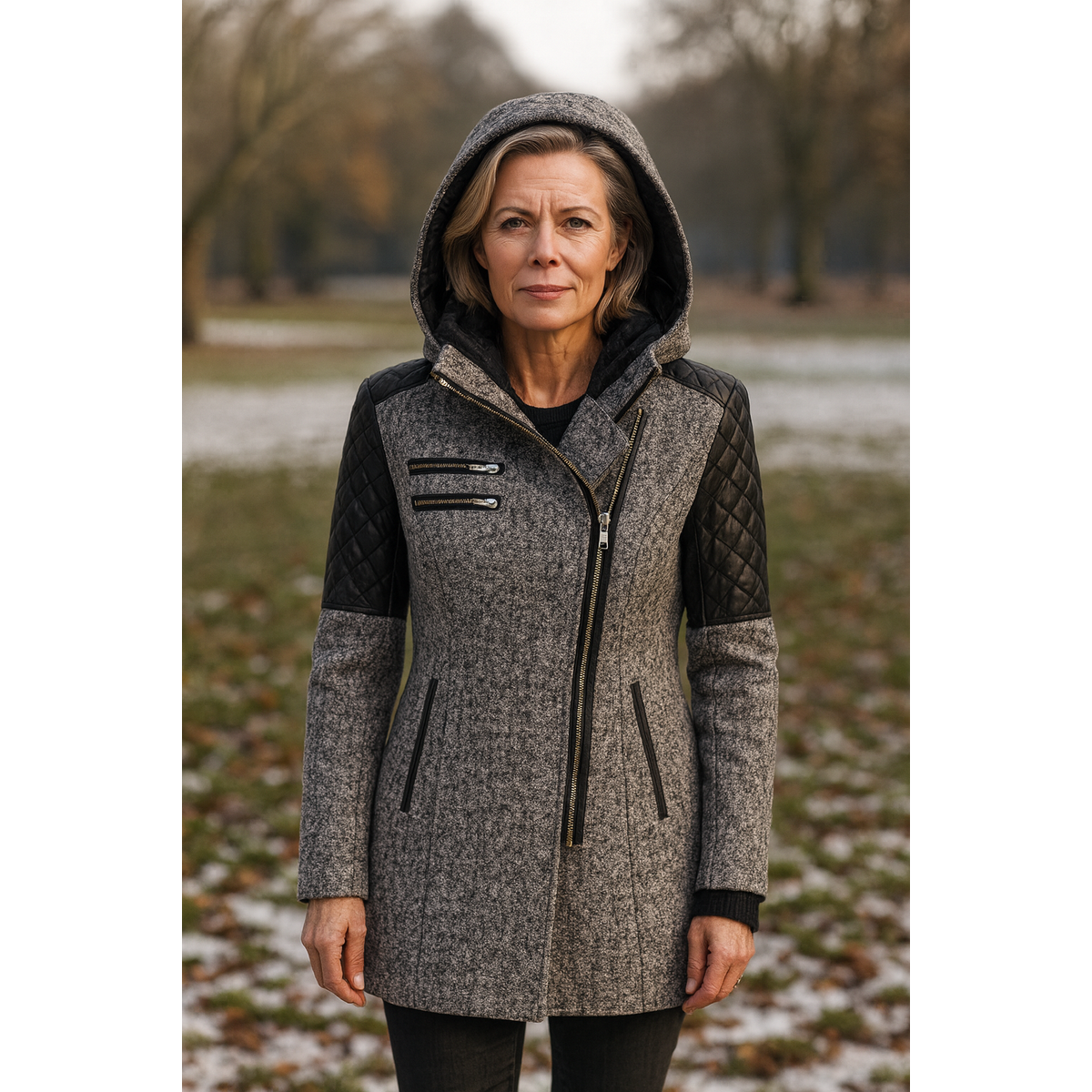 Elegant Winter Jacket Women Stylish Warmth Comfort Versatile Coats 1
