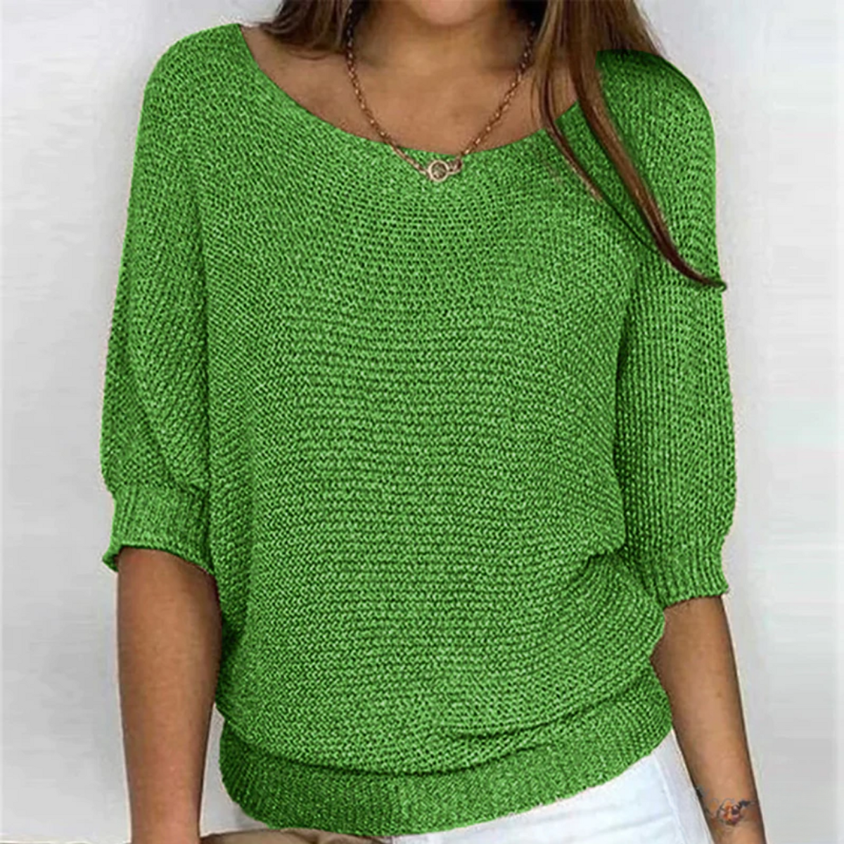 Elegant Women's Sweater Timeless Classic Soft Fabric for All Seasons 5