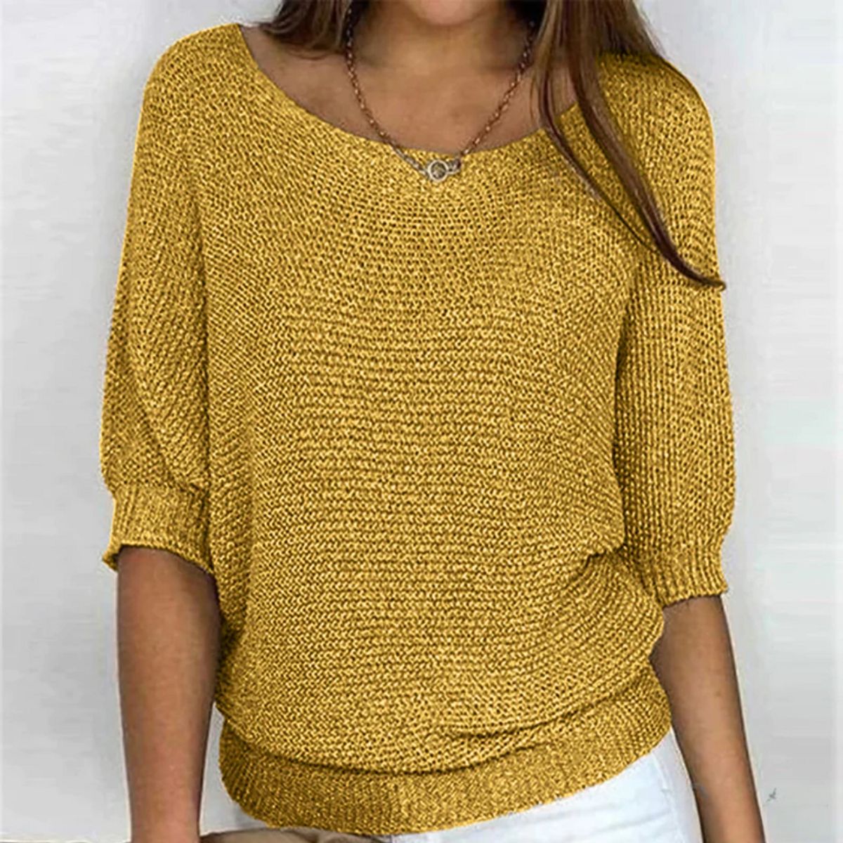Elegant Women's Sweater Timeless Classic Soft Fabric for All Seasons 6