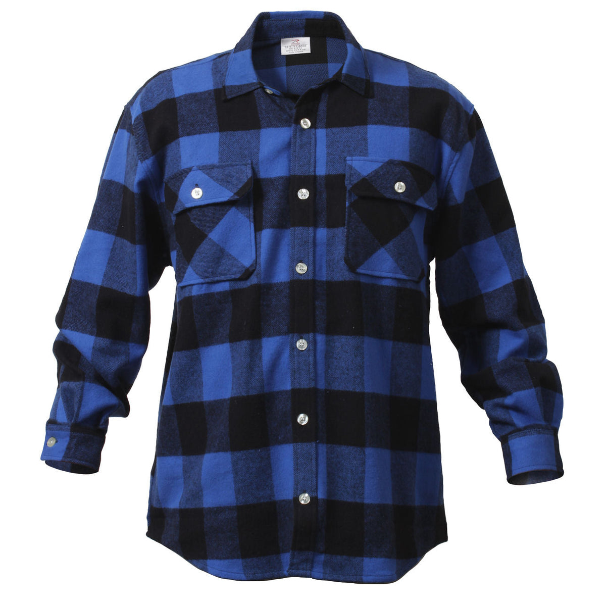 Extra Heavyweight Buffalo Plaid Flannel Shirt Men Warm Cotton Comfort 2