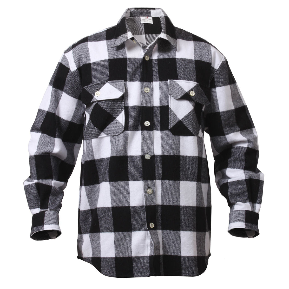 Extra Heavyweight Buffalo Plaid Flannel Shirt Men Warm Cotton Comfort 3