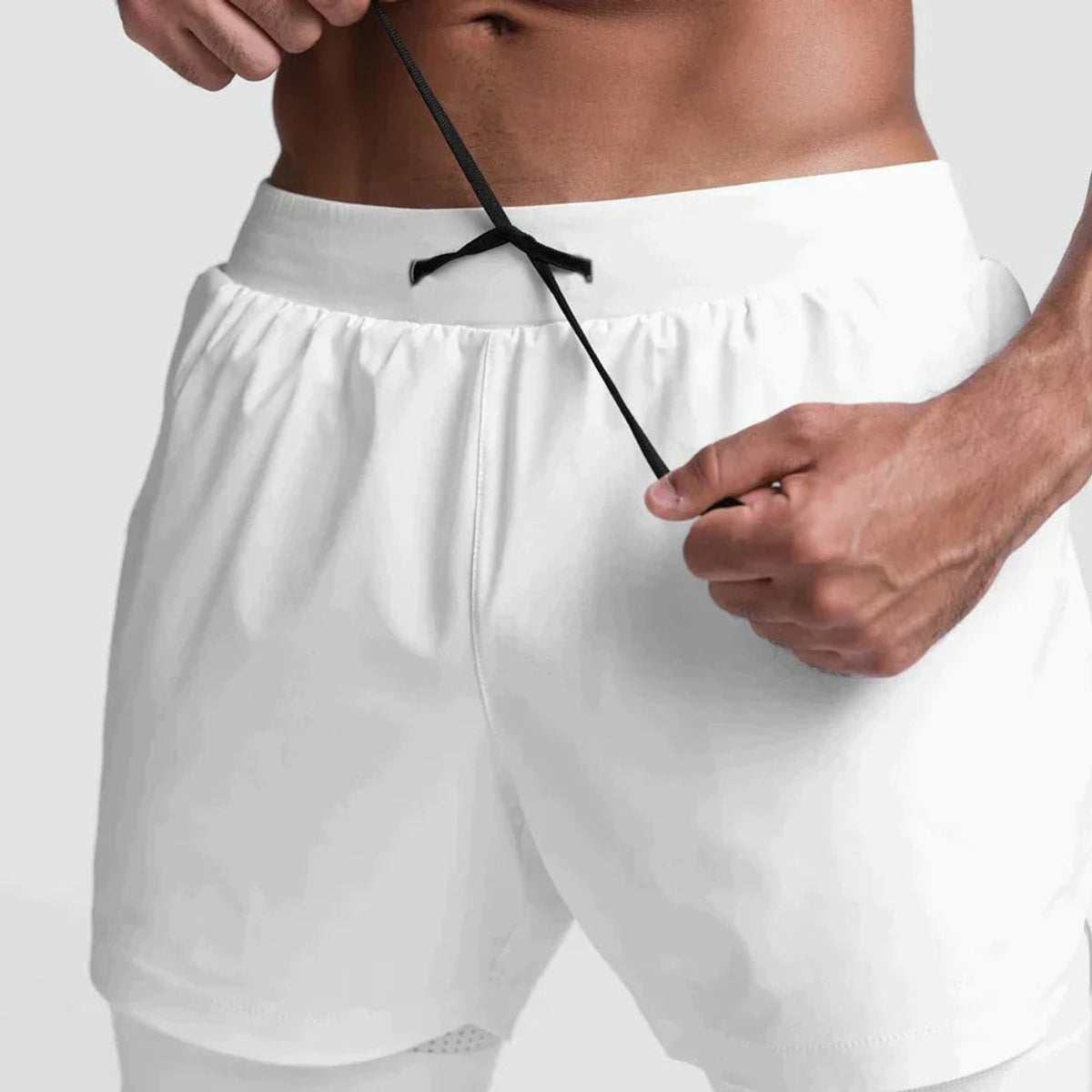 Fitness Shorts Men Lightweight Breathable Performance Workout Shorts 5