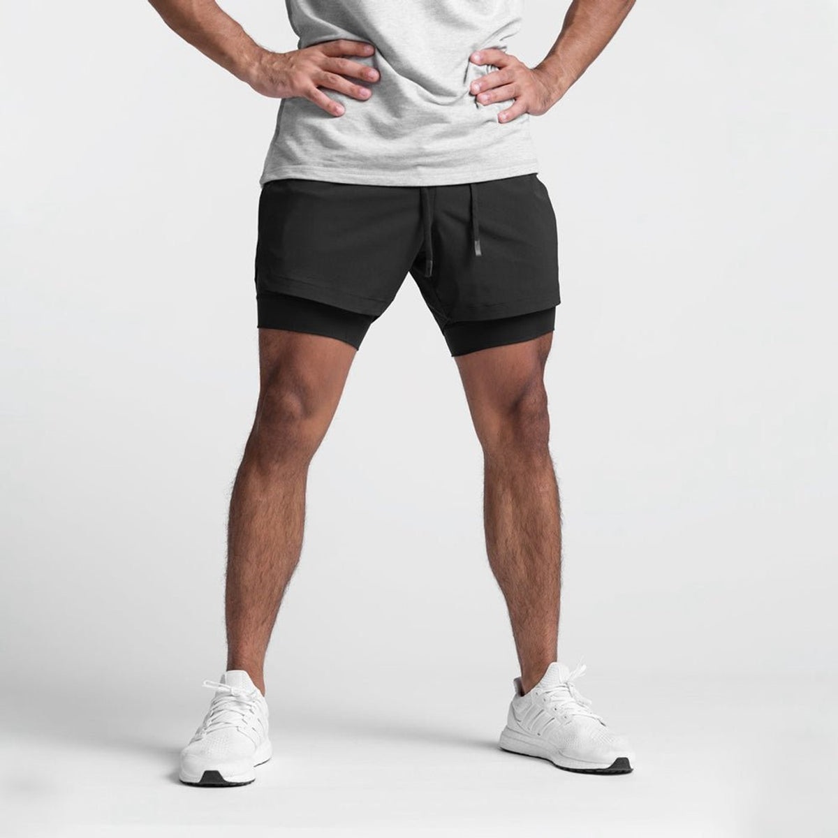 Fitness Shorts Men Lightweight Breathable Performance Workout Shorts 6